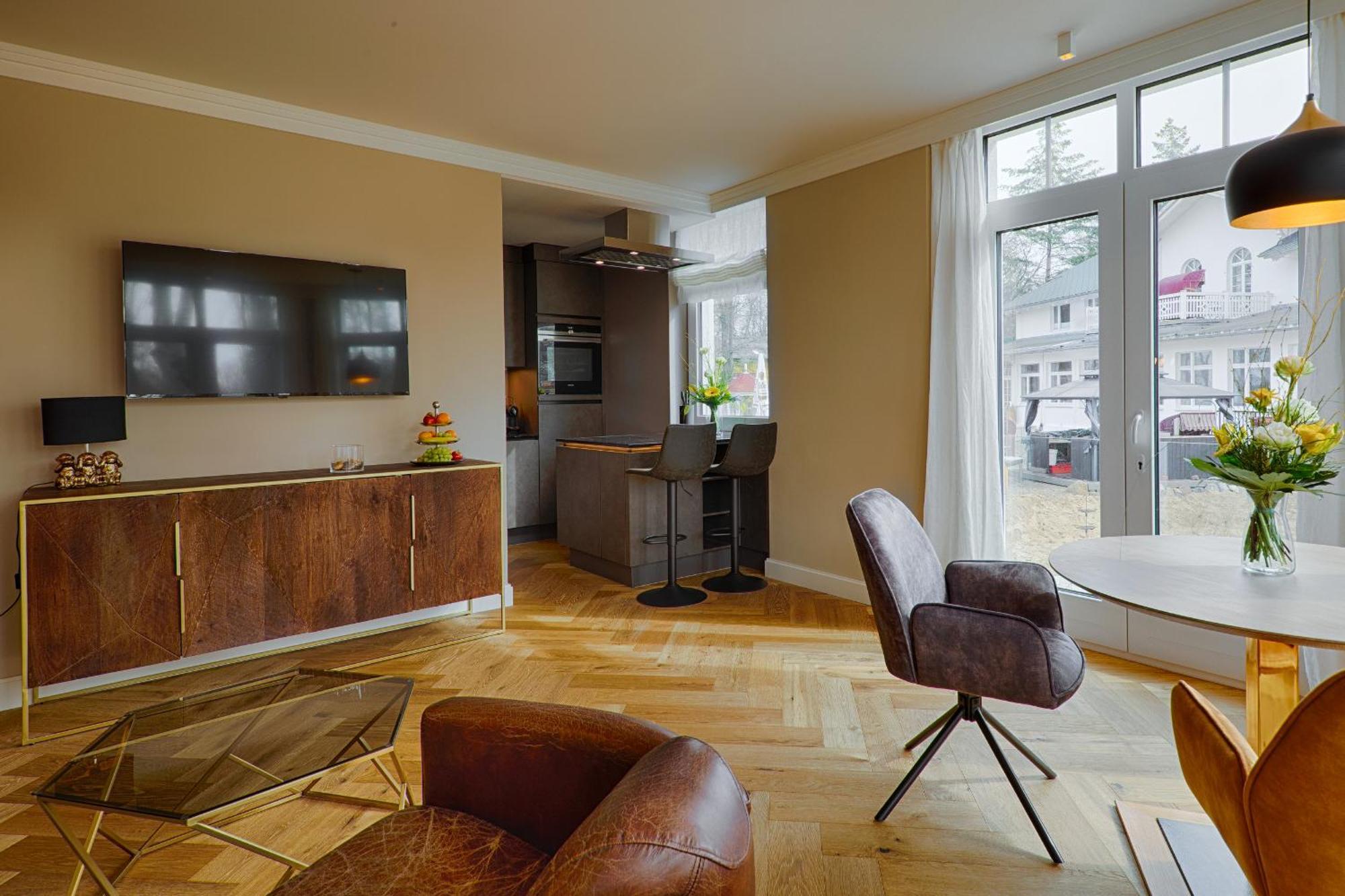 Meeressterne Schlossappartements Heringsdorf Exteriér fotografie
